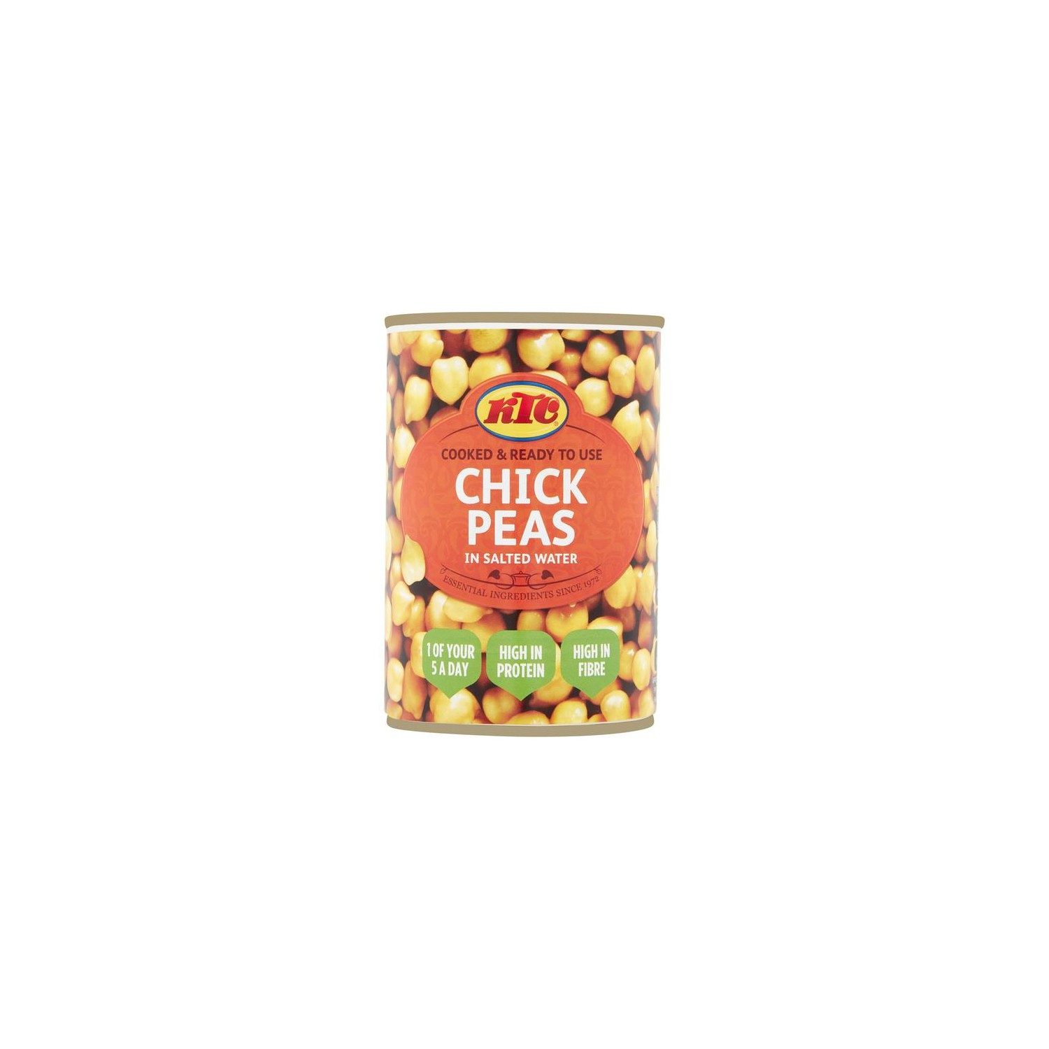 KTC - 400g - Cooked and Ready to Use Chick Peas