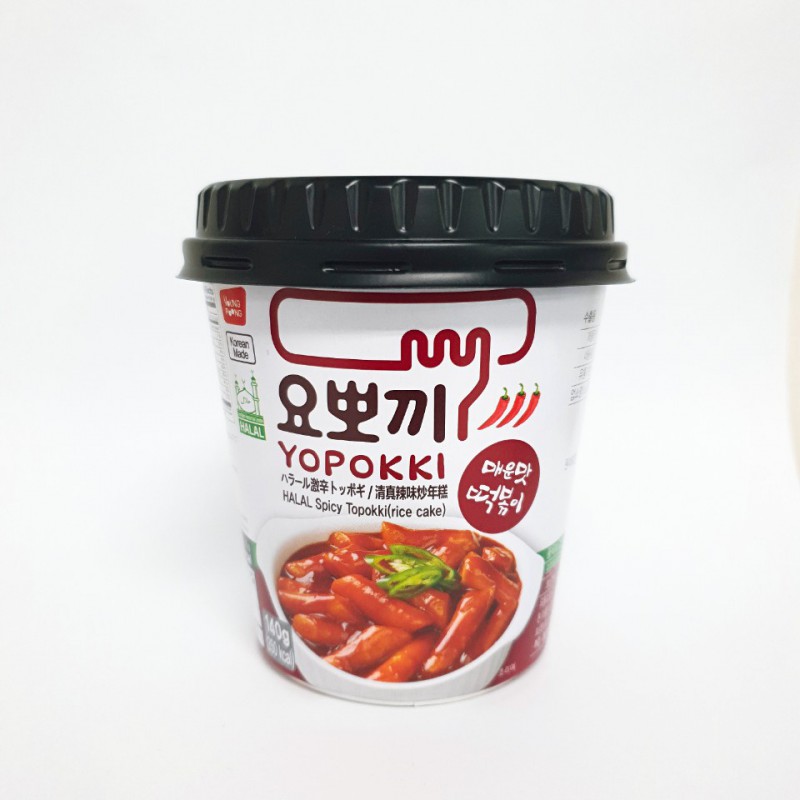 Young Poong Yopokki Hot & Spicy Topokki Rice cake 120g Tteokbokki Cup