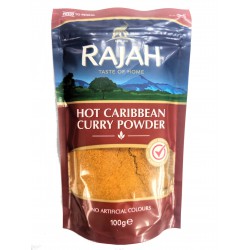 Rajah Hot Caribbean 100g Resealable Pack of Curry Powder