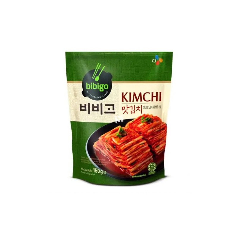 CJ Bibigo Sliced Kimchi 150g Fresh Sliced Korean Kimchi