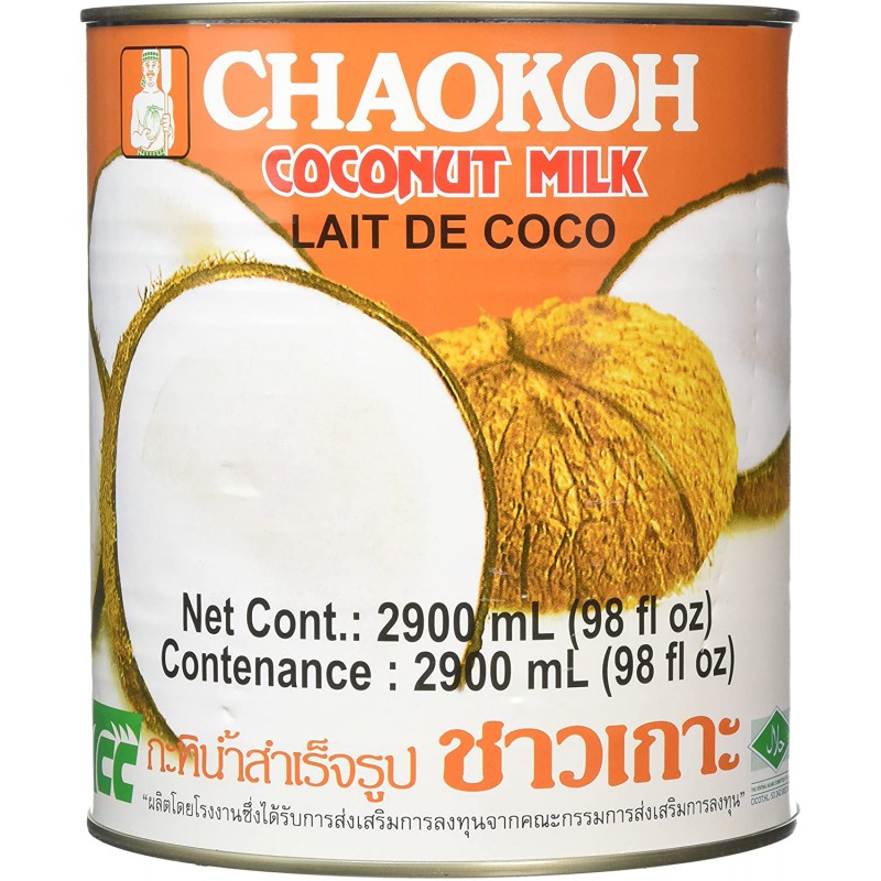 Chaokoh Coconut Milk Case 6x2900ml Thai Coconut Milk