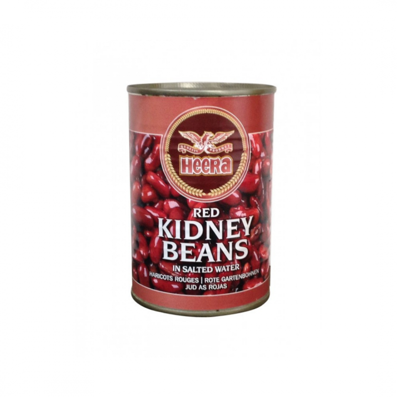 Heera Boiled Red Kidney Beans 400g Salted Water Tinned Kidney Beans