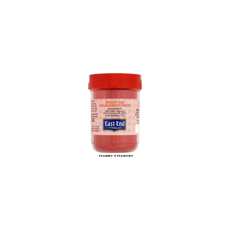 East End 25g Bright Red Food Coloring Powder