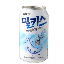 Lotte 340ml Milkis Carbonated Soft Drink