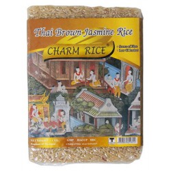 Charm Rice Brand Thai Brown Jasmine Rice 1kg