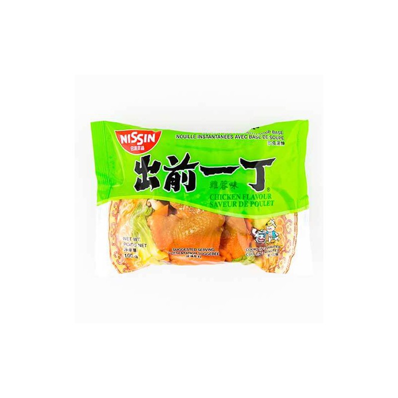 Nissin (HK) Japanese Style Demae Ramen Noodles 100g x 30 Packs - Chicken Flavour