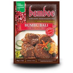 Bamboe Bumbu Bali 12x49g indonesian Spices for Bali