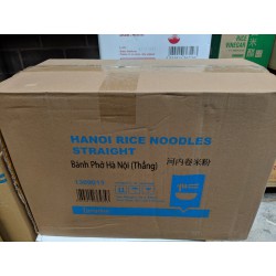 Longdan Hanoi Flat Rice Pho Noodles (Straight) 30x400g...