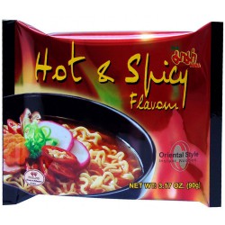 Mama Instant Noodles Hot & Spicy Jumbo Pack 90g Oriental...