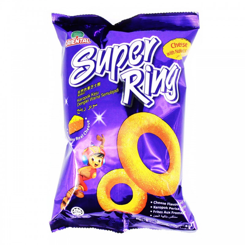 Oriental Super Ring 28g Cheese Snack Oriental Super Ring 28g Cheese Snack