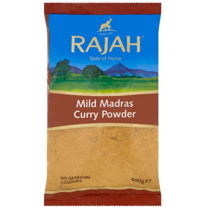 Rajah Curry 400g Mild Madras Curry Powder