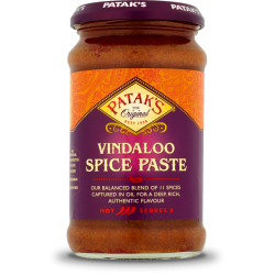 Patak's Vindaloo Spice Paste 283g HOT Orginal Spice Paste