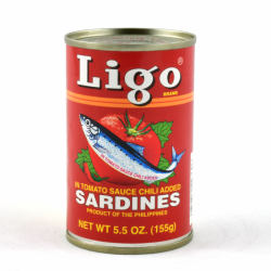 Ligo 155g Sardines In Chilli Tomato Sauce