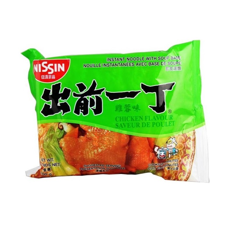 Nissin 100g (HK) Japanese Style Demae Ramen Noodles - Chicken Flavour