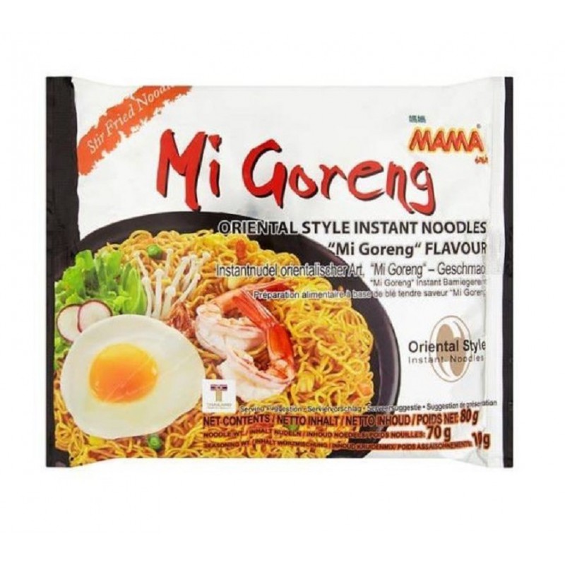 Mama 80g Oriental Style Instant Noodles Mi Goreng Flavour