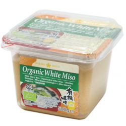 Hikari organic white miso 500g tub