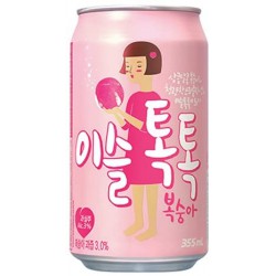 Jinro Sparkling Soju Peach Flavour 3% by Vol 355ml Can...