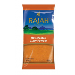 Rajah Spicy Curry 400g Hot Madras Curry Powder