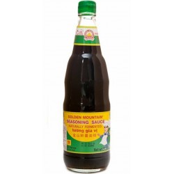 Golden Mountain Seasoning Sauce 12x600ml Thai Soybean Sauce