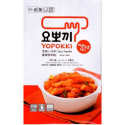 Yopokki Hot and Spicy Rice Cakes 240g (요뽀끼컵) Spicy Topokki Rice Cake