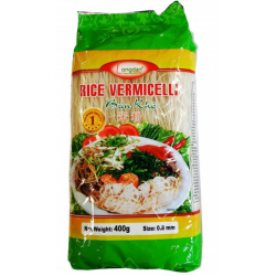 Longdan Rice Noodles 400g 0.8mm Bún Khô Rice Vermicelli