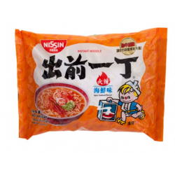 Nissin 100g (HK) Japanese Style Demae Ramen Noodles - Spicy Seafood Flavour