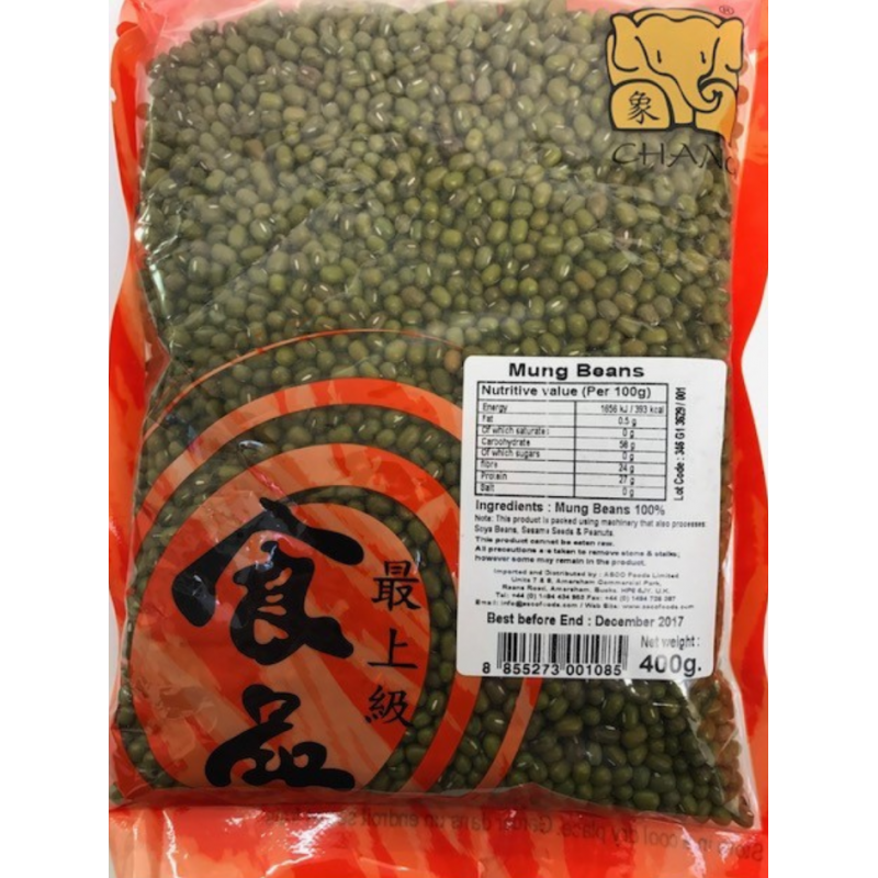 Chang Beans - 400g - Mung Beans Thai Moong Dal Whole Beans