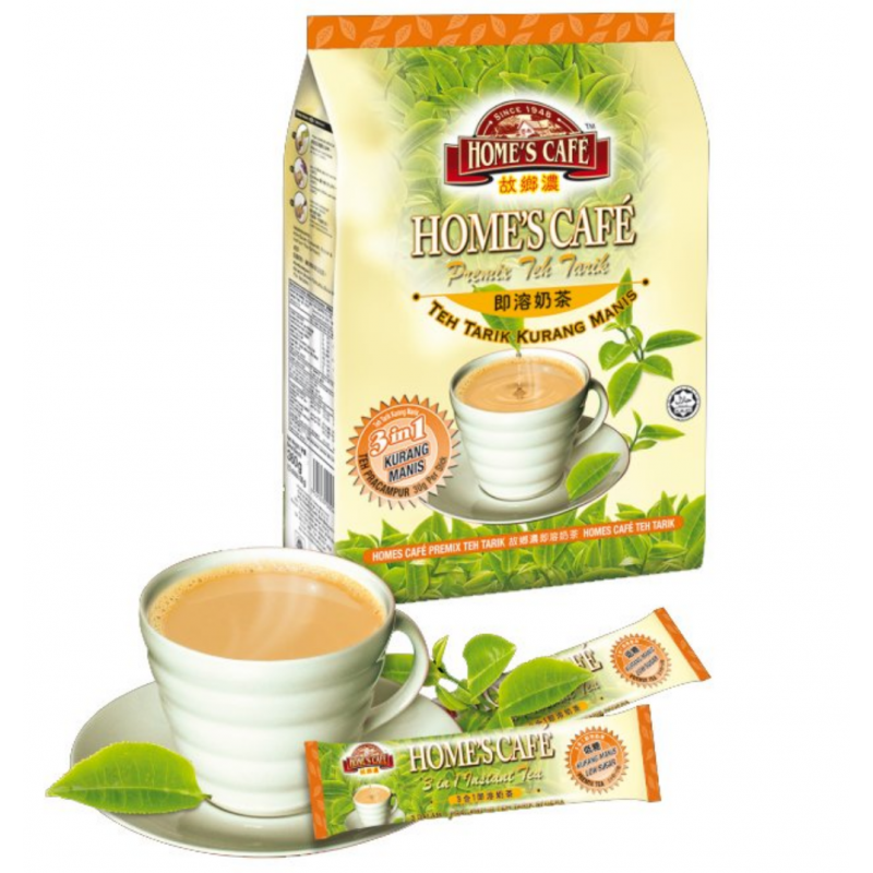 Home's Cafe Premix Teh Tarik (Milk Tea) (12 x 30g) 360g 3-in-1Milk Tea Home's Cafe Premix Teh Tarik (Milk Tea) (12 x 30g) 360g 3-in-1Milk Tea