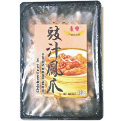 Honor Chicken Feet in Black Bean Sauce 450g Frozen and Prepared Chicken Feet