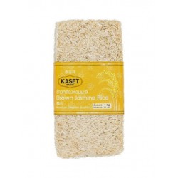 Kaset Brown Jasmine Rice 1KG Premium Selection Quality Rice