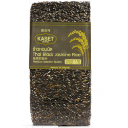 Kaset Thai Black Jasmine Rice 1KG Premium Selection...