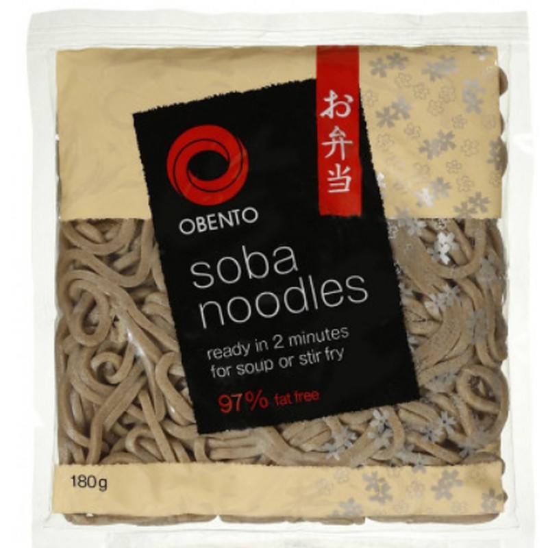 £̶0̶.̶7̶4̶ Obento 180g Soba Noodles - Japanese Buckwheat Noodles - BBD 11/01/22