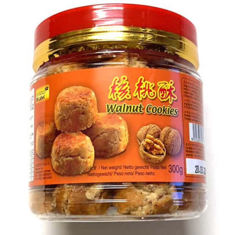 Gold Label Walnut Cookies 300g Walnut Cookies Gold Label Walnut Cookies 300g Walnut Cookies