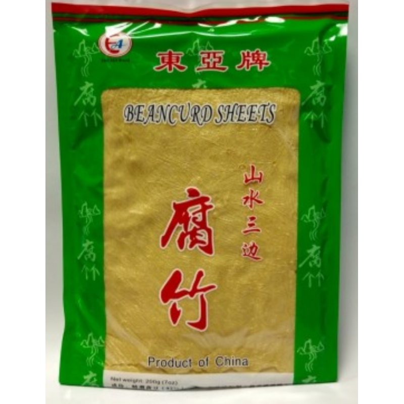 East Asia Brand Beancurd Sheets 200g 东亚 三边腐竹 Dry Tofu Skin