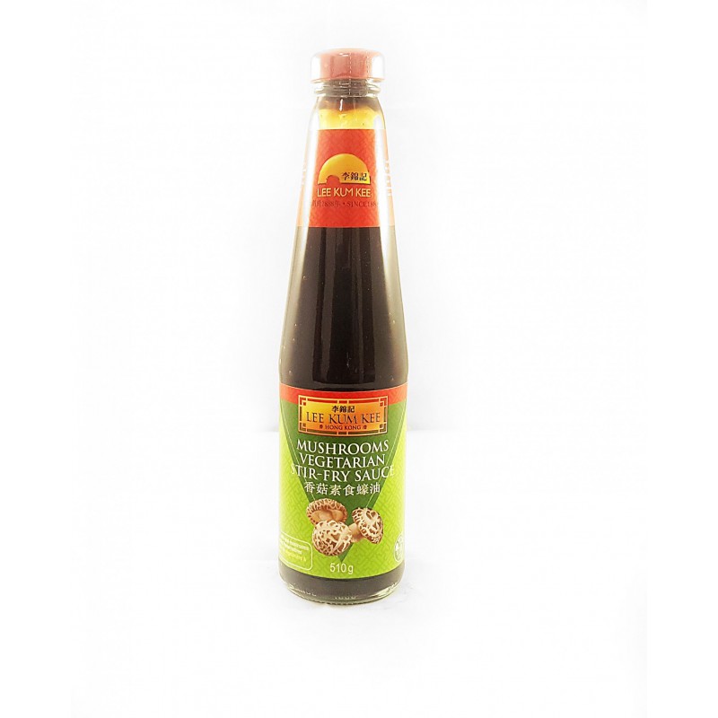 Lee Kum Kee Mushrooms (李錦記 素食蠔油) 510g LKK Vegetarian Stir-Fry Sauce Lee Kum Kee Mushrooms (李錦記 素食蠔油) 510g LKK Vegetarian Stir-Fry Sauce