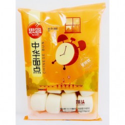 Synear Chinese Milk Buns 288g 思念奶香饅頭 16pcs Frozen Mini...