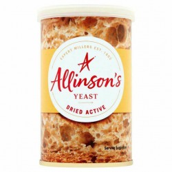 Allinson's Yeast Dried Active 125g Canned Yeast