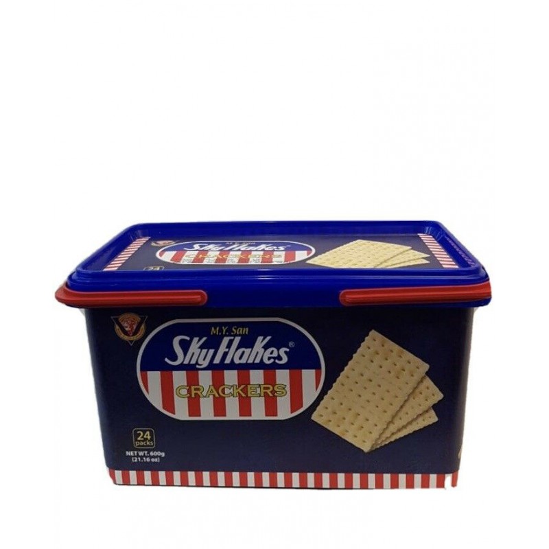 M. Y. San 600g Sky Flakes Crackers (24 Packs)