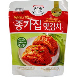 Chongga Mat Kimchi 500g (종가집 - 맛김치) Cut Cabbage Fresh Kimchi