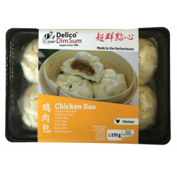 Delico Frozen Dim Sum Chicken Bao 270g