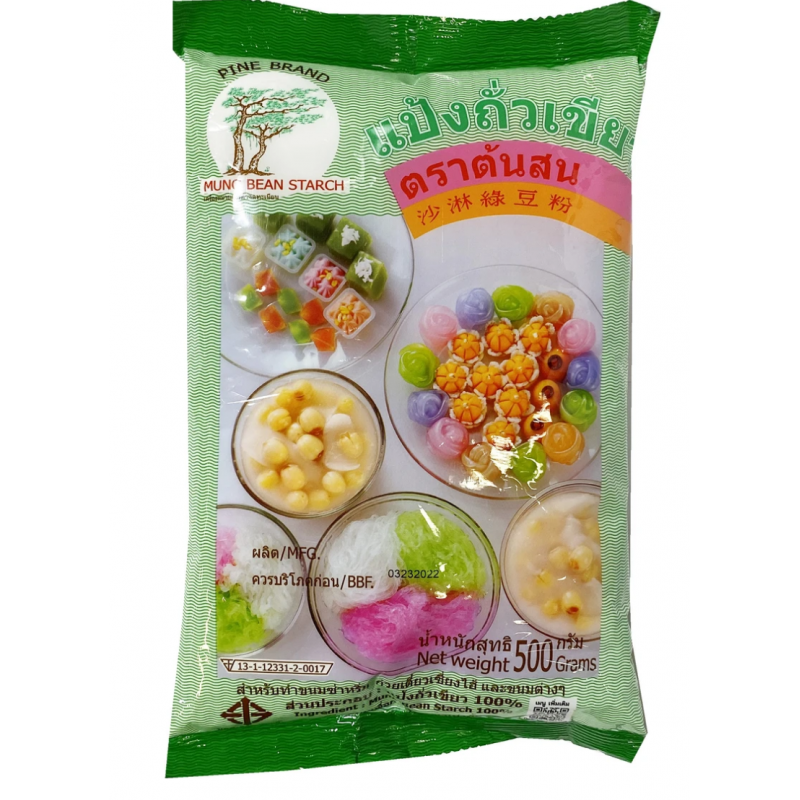 Pine Tree Mung Bean Flour 500g Pinoy's Thai Bean Starch