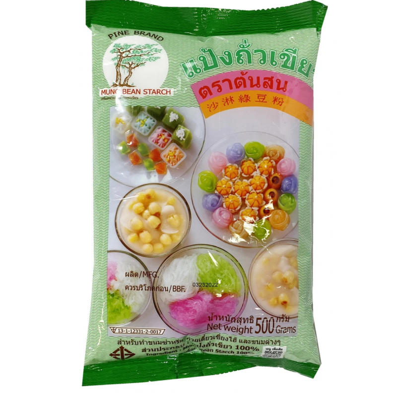 Pine Tree Mung Bean Flour 500g Pinoy's Thai Bean Starch Pine Tree Mung Bean Flour 500g Pinoy's Thai Bean Starch