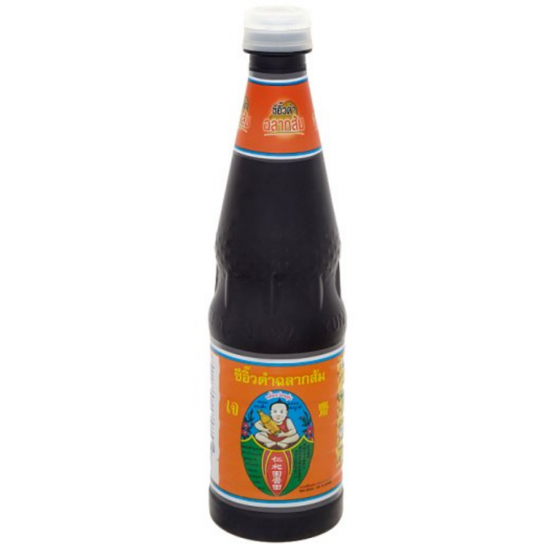 Healthy Boy 410g Black Soy Sauce Orange Label