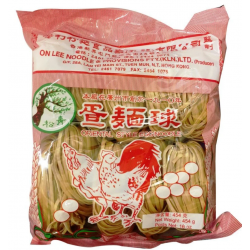On Lee Oriental Style Egg Noodle (青松牌幼蛋面球) 454g Thick Oriental Style Egg Noodle