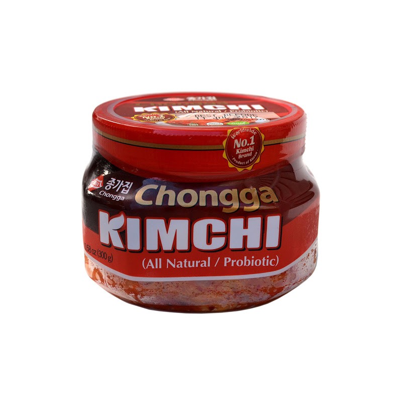 Chongga Mat Kimchi 300g All Natural Probiotic Fish Free Kimchi