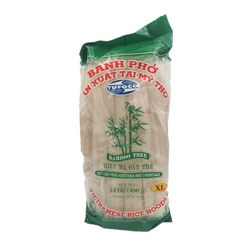 Vermicelles de riz Bánh phở M (3mm) 400g - Bamboo tree Hiệu Ba Cây Tre