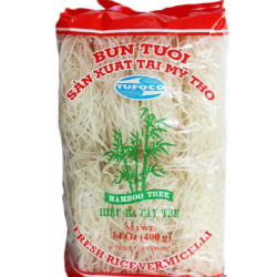 Bamboo Tree Vietnamese Noodles 400g Fresh Rice Vermicelli Noodle