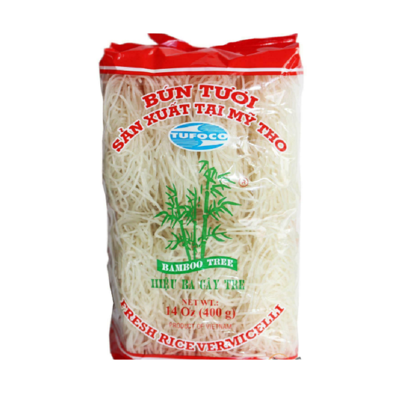 Bamboo Tree Vietnamese Noodles 400g Fresh Rice Vermicelli Noodle