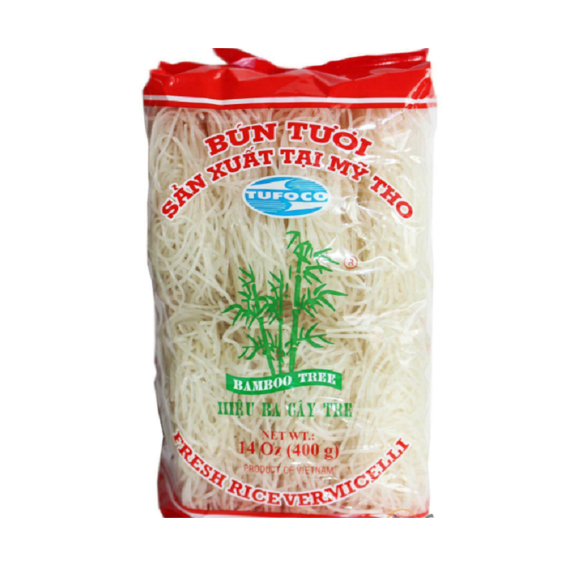 Bamboo Tree Vietnamese Noodles 400g Fresh Rice Vermicelli Noodle Bamboo Tree Vietnamese Noodles 400g Fresh Rice Vermicelli Noodle