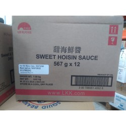 Full Case of 12x Lee Kum Kee Sweet Hoisin Sauce 567g...